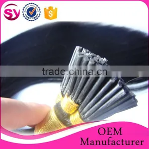 New Arrival UK Hot Selling U Tip 100 Keratin Tip Human Hair Extension Straight Brazilian I Tip Hair Extension Wholesale thumbnail-6