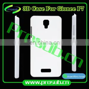 3d Sublimation Heat Transfer Blank Smartphone Case Cover for Prosub- Gionee P7 thumbnail-2