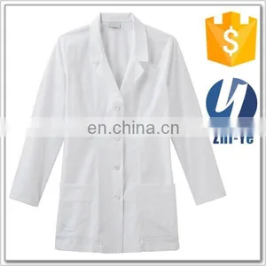 Hospital Use Uniform Lab Coat White thumbnail-1