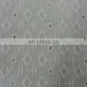 Wholesale UK Cotton Eyelet Embroidery Fabric for Summer Dress thumbnail-1