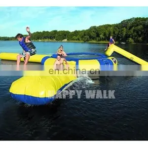 2017 Popular HI High Quality Inflatable Water Trampoline, Inflatable Trampoline for Summer for Sale, thumbnail-3