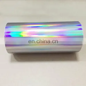 Ready Stock Wholesale Seamless Plain Silver Laser Stickers/seven Color Stickers thumbnail-1