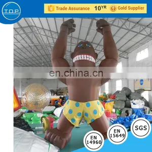 TOP Interesting Inflatable Animal Doll for Entertainment,funny Gorilla Toy of Advertisement thumbnail-1