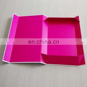 Cash Coupon Available Nice Pale Pink Printed Magnetic Closure Apparel Gift Folding Box thumbnail-5