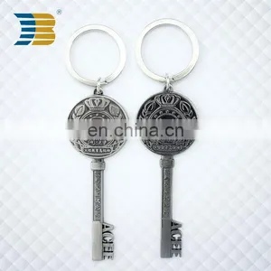 Key Shaped 3d Metal Keychain thumbnail-6