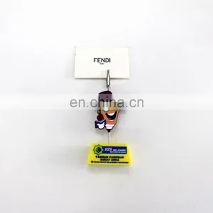 Custom Wholesale Silicone Metal Business Card Holder/creative Office Supplies thumbnail-1