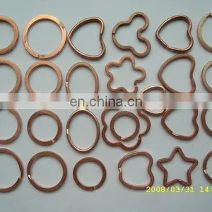 Free Sample Iron Material Split Ring Shenzhen Key Ring thumbnail-1