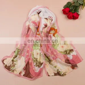 Whloesale Cheap Fashion Polyester Chiffon Scarf thumbnail-4