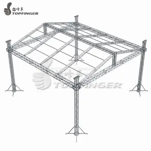 Cheap Price Used Easy Mini Moving Trade Show Booth Aluminum Aluminium Stage Square Box Backdrop Truss Display System thumbnail-2