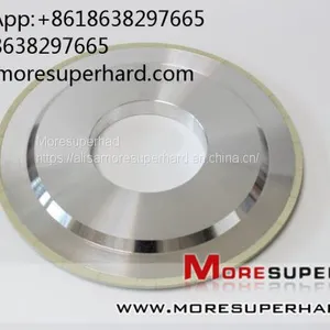 14A1 Ceramic Bonded Diamond High Efficiency Ultra-hard Grinding Wheel Alisa@moresuperhard.com thumbnail-1