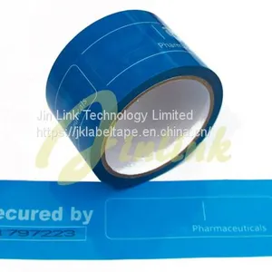 Tamper Evident Security Tape With Sequential Number and Perforation,Tamper Proof Security Tape,package Tape thumbnail-1