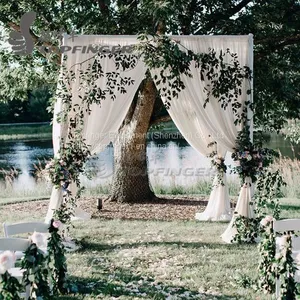 Pipe and Drape System 10ftx 10ft Draping Stands Wedding Stand Kit Poles thumbnail-1
