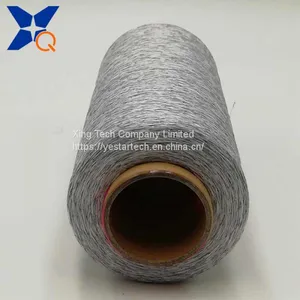 Black Carbon Inside Conductive Filaments 40D Intermingling With White Polyester DTY 150D Dyeable Touchscreen Gloves Winter-XTAA037 thumbnail-3