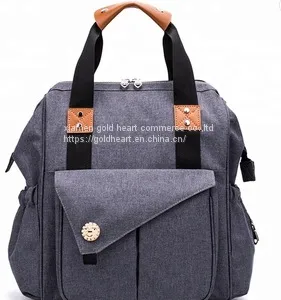 Best Diaper Messenger Baby Mummy Bag With Changing Pad thumbnail-1