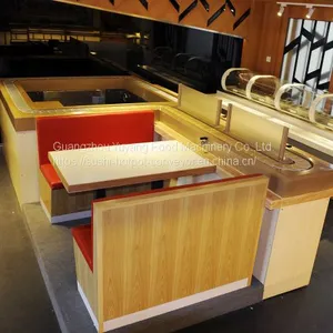 Sushi Bar Conveyor Belt Sushi Conveyor Belt System - Supplier: Michaeldeng@gdyuyang.com thumbnail-4