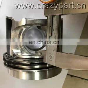 Excavator Piston With Pin Ring D6E Engine Piston thumbnail-3