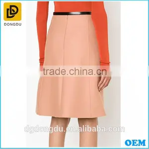 Hot Sale African Dresses Plain Soft Chiffon Skirt for Ladies thumbnail-3