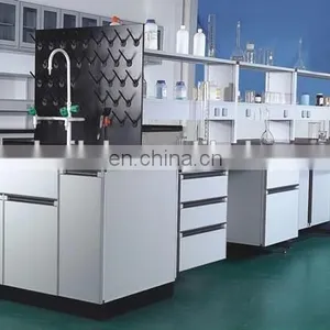 Lab Solid Wooden Workbench Physics Laboratory Instruments Research Pharmacy Used Mobile Laboratory Pathology thumbnail-6