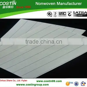 High Quality Nonwoven Stripe Insole Fabric thumbnail-1