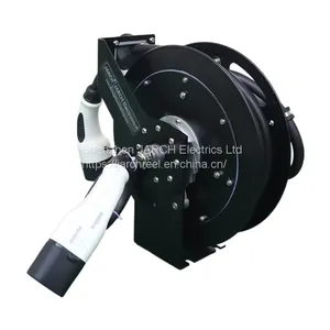 Smart Portable Car Charger Cable Reel Chargers for EV Electric Vehicles Station thumbnail-1