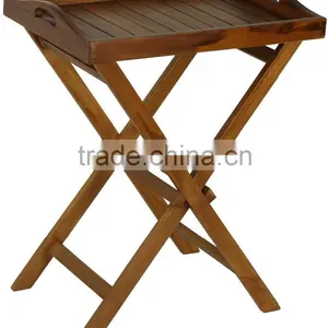 GOOD PRICE - Serving Stand - Serving Table - Serving Tray With Stand thumbnail-1
