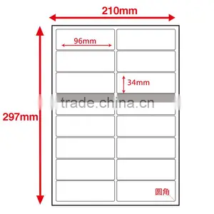 SINMARK Matte Surface 96mm*34mm Vinyl Wall Sticker Paper thumbnail-2