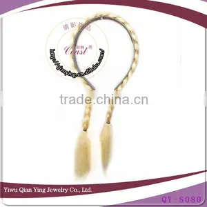 Blond Nice Girls Hair Extensions Braided Headband thumbnail-1