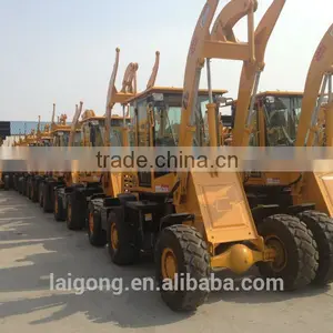 High Dump Wheel Loader 1600kg Bucket 0.4m3 Level Capacity thumbnail-1