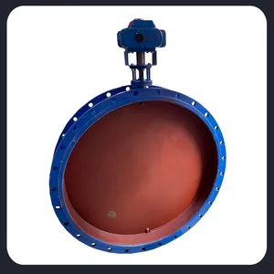 Intelligent Electric Actuator D941W-2.5C DN1100 Ventilated Butterfly Valve Electric Actuator thumbnail-3