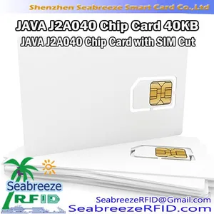 JAVA J2A040 Chip Card 40KB, JAVA J2A040 Chip Card With SIM Cut thumbnail-1