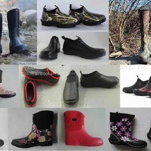 New Fashion Camo Neoprene Rubber Rain Boot, Neoprene Rubber Boot, Hi-Q Neoprene Boot, China Boots thumbnail-1