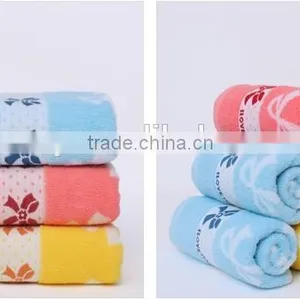Bowknot Design 100% Cotton Wholesale Price Terry Baby Bath Towel / Customized Beach Towel thumbnail-5