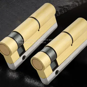 High Security Class C Euro Profile Half Brass Lock Cylinder thumbnail-4