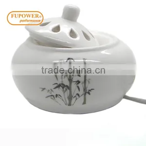 Hot Chinese Craftmanship Ceramic ELECTRIC AROMATHERAPY ESSENTIAL OIL BURNER/DIFFUSER thumbnail-5