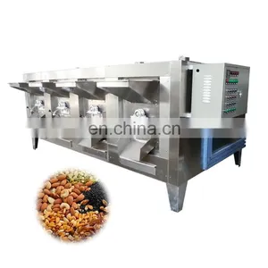 Industrial Cashew Nut Sunflower Seeds Roaster Oven Pistachio Peanut Nut Roasting Machine thumbnail-1