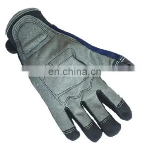Best Quality Industrial Construction Synthetic Leather Mechanic Work Hand Gloves Safety Welding Gloves thumbnail-5