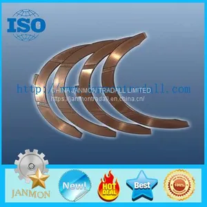 Customize Bimetal Thrust Washers,Bimetallic Thrust Washers,Engine Thrust Washers,Crankshaft Thrust Washers,Half Washer,Thrust Washer,Thrusting Plate,Thrust Bearing, Crankshaft Thrust Bearings thumbnail-1