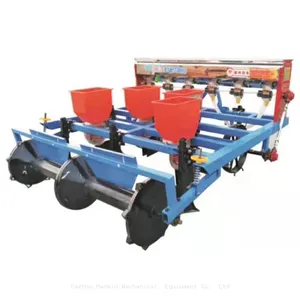 Walking Tractor Peanut Beans Seeder Double Rows Machine Broad Bean Seeder thumbnail-1