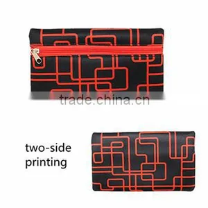 NEW ARRIVALS ! Magnetic Cool Neoprene Pencil Case With Two-side Printing, Custom Printing thumbnail-1