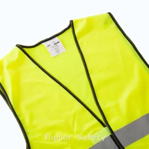 100% Polyester hi Visibility ENISO 20471 Reflective Vest thumbnail-5