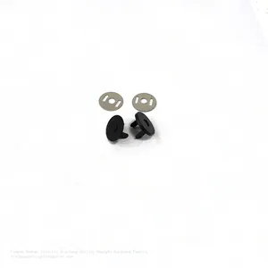 14MM Matte Black Ultra-thin Magnetic Button thumbnail-5
