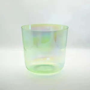 Crystal Clear Cosmic Singing Bowl Frosted Crystal Singing Bowl From China Crystal Singing Grail Bowl thumbnail-4
