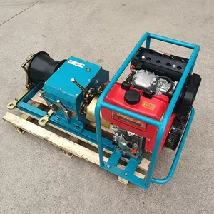 Changyun Technology 5T Diesel Winch (Shaft Drive) - A Cable Laying Pulling Machine thumbnail-5