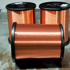 SWG 35-36 UEW High Temperature Super Round Enameled Copper Winding Wire for Motor Transformer thumbnail-4