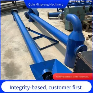3-meter-long Screw Conveyor, Stainless Steel Powder Chemical Feeding Machine With a Diameter of 219, Powder Speed-adjustable Feeder thumbnail-5