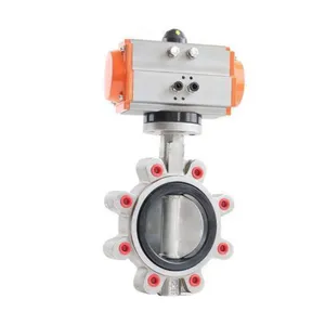 Manufacturer Direct Sales Pneumatic Butterfly Valve thumbnail-4