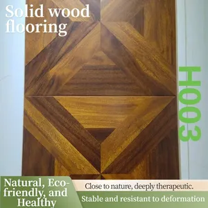Luxury Wood Grain Flooring, Modern Minimalist Style Laminate Flooring thumbnail-3