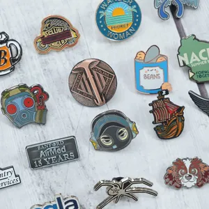 Free Sample Television Videogames Game Brooch Lapel Pin Custom Badge Assorted Bulk Metal Toy Retro Metal Pins thumbnail-1