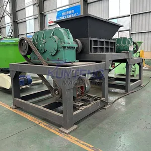 Dual-Shaft Shredders Plastic Garbage Shredder Waste Crushing Machine EPC thumbnail-4