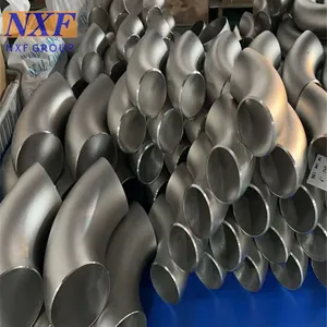 NXF UNS N06625 /2.4856/N06625 OD DN15-1200 Thickness SCH10-XXS Nickel Alloy 90/45 Deg LR/SR Butt Welding Elbow thumbnail-5